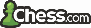 Logo Chess.com, partenaire de l'association Qb4